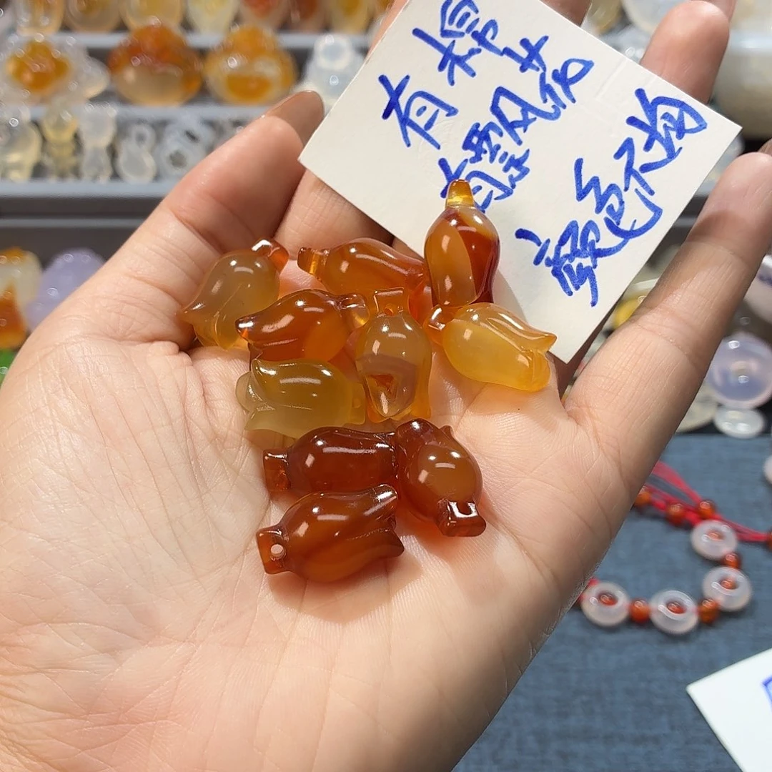 玛瑙/玉髓未镶嵌颈饰