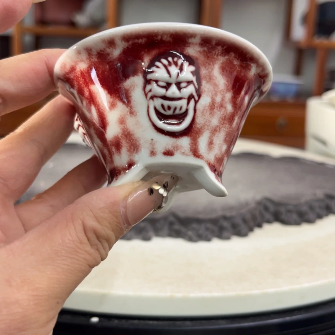 紫砂花盆瑕疵4.5-8。。。