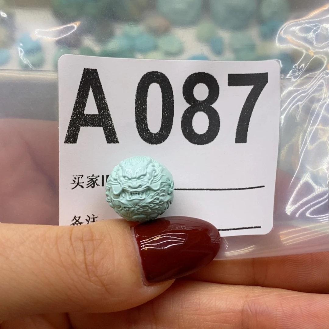 未镶嵌绿松石绿松石配饰定制