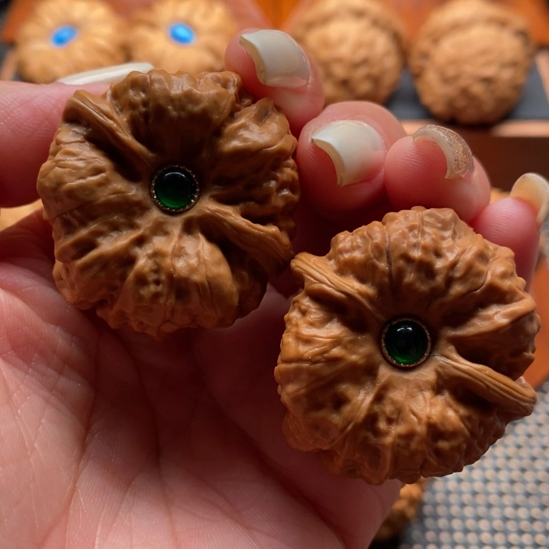 文玩核桃把件38尺寸哇哇