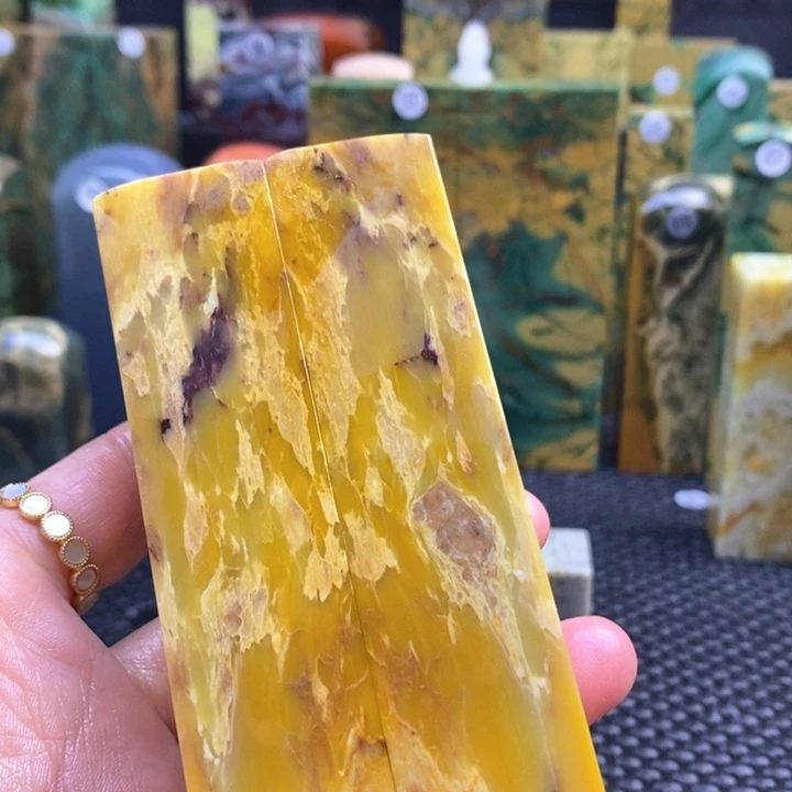 四川石二****?青田石印章石