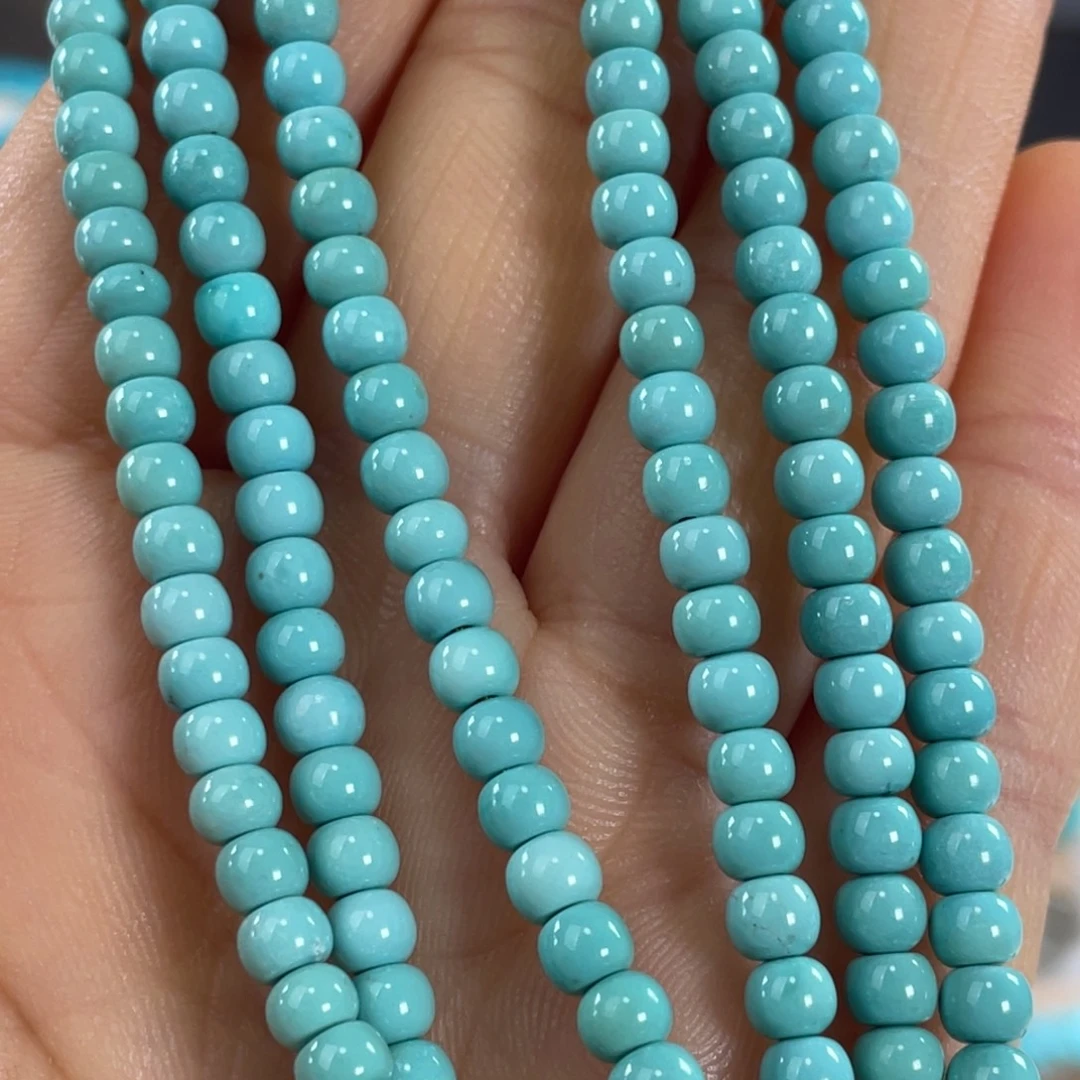 绿松石未镶嵌套链精品108