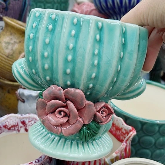 多肉绿植陶瓷花盆