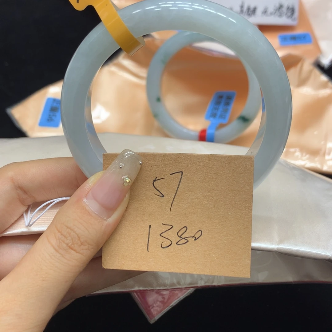 翡翠未镶嵌手镯天然翡翠