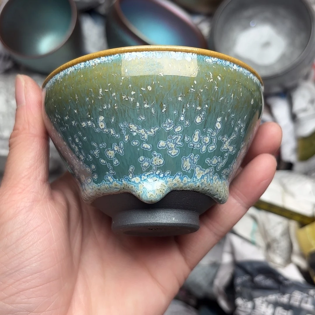 茶盏微瑕建盏主人杯一只