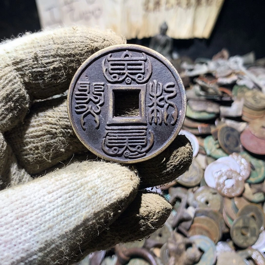 海***り铜小杨小杨工艺品花钱