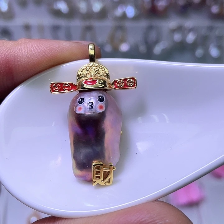 淡水珍珠未镶嵌颈饰06