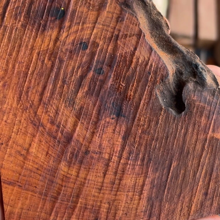 川***蓝黄花梨降香黄檀木料1块