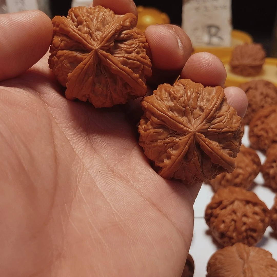 吊坠文玩核桃42尺寸全品雨花石正四