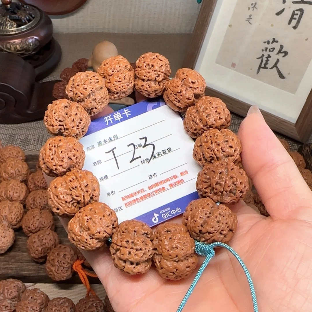 R***i手串金刚菩提梅花双龙