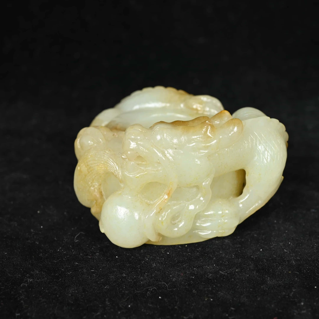 清代龙形扳指/XW.17856