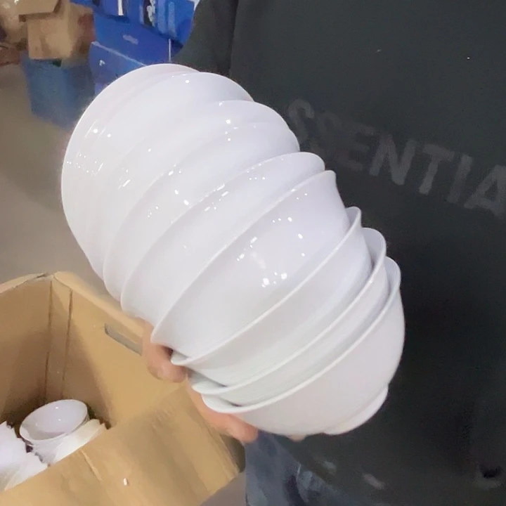 瓷片景德镇陶瓷5寸碗10个