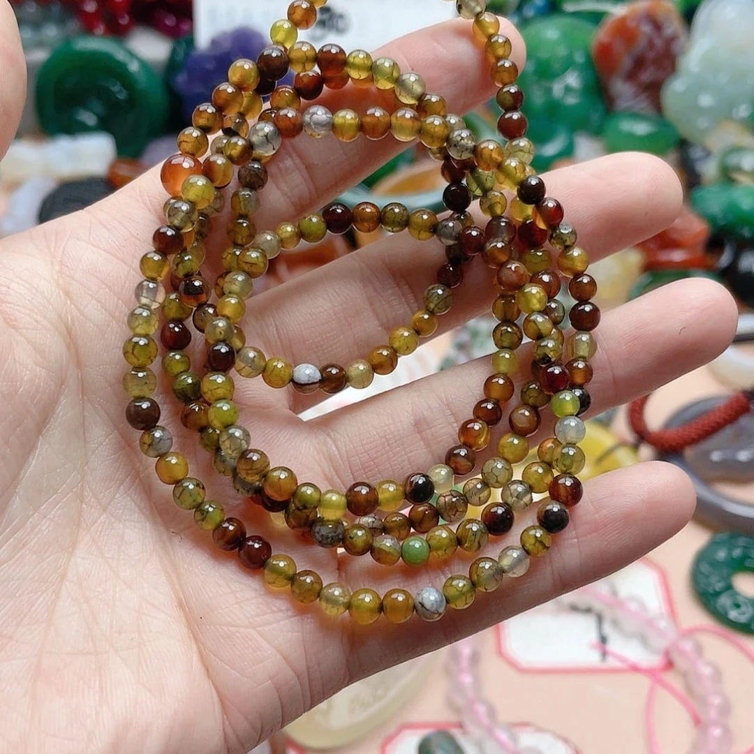 玛瑙/玉髓颈饰合金用****9