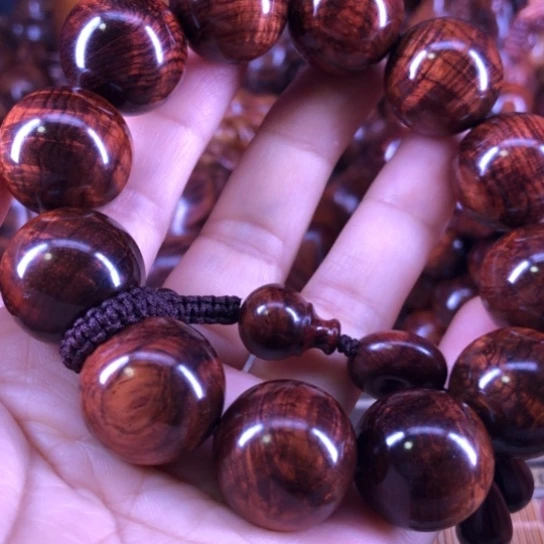 H***n手串/手链黄花梨/降香黄檀