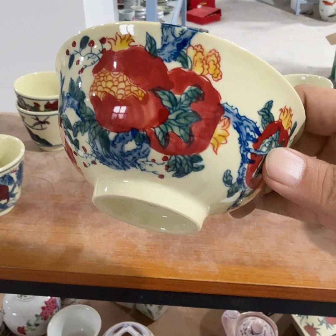 瓷片摆件等方式在不同部位上都
