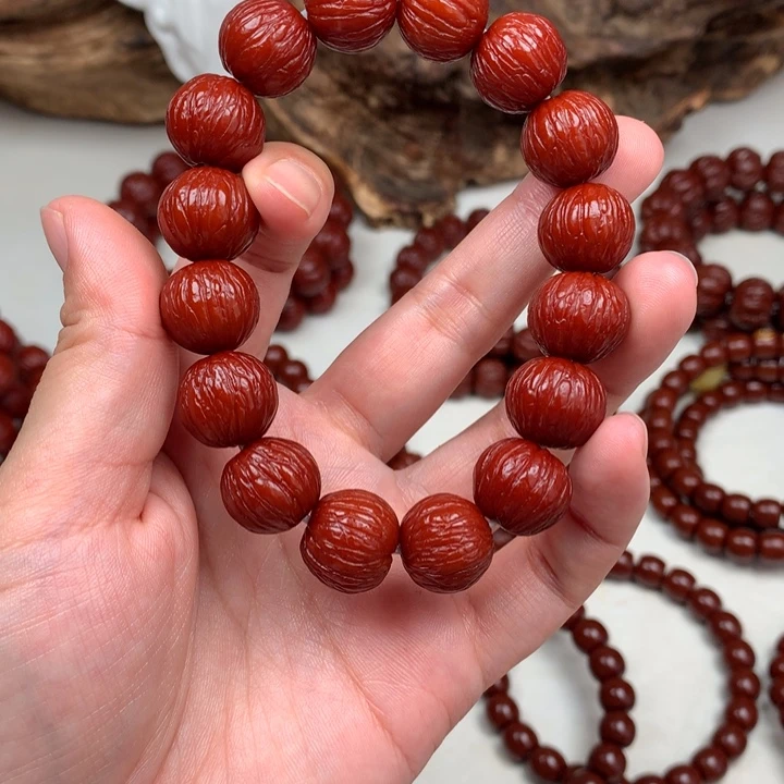 猴头核桃吊坠风羽15