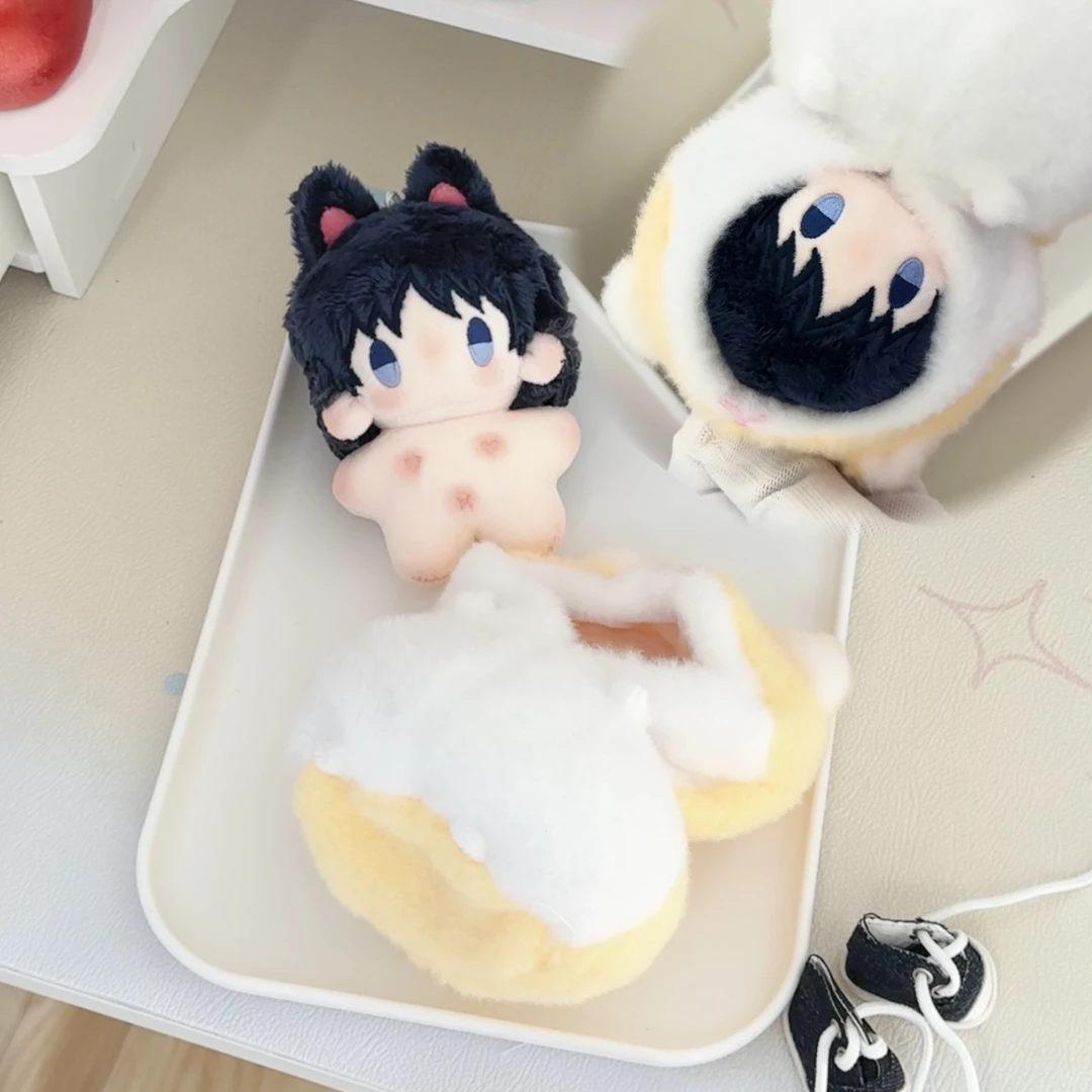 熊仔衣橱小仓鼠10cm可爱无属性娃衣棉花娃娃女生学生平价套装