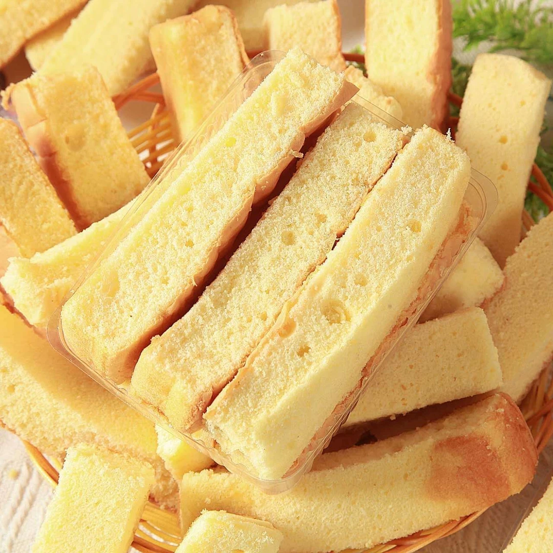 戚风蛋糕边角料拿破仑整箱边边千层营养糕点早餐零食奶油代餐饱腹