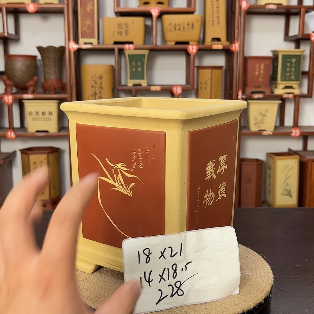 花盆紫砂紫砂花盆