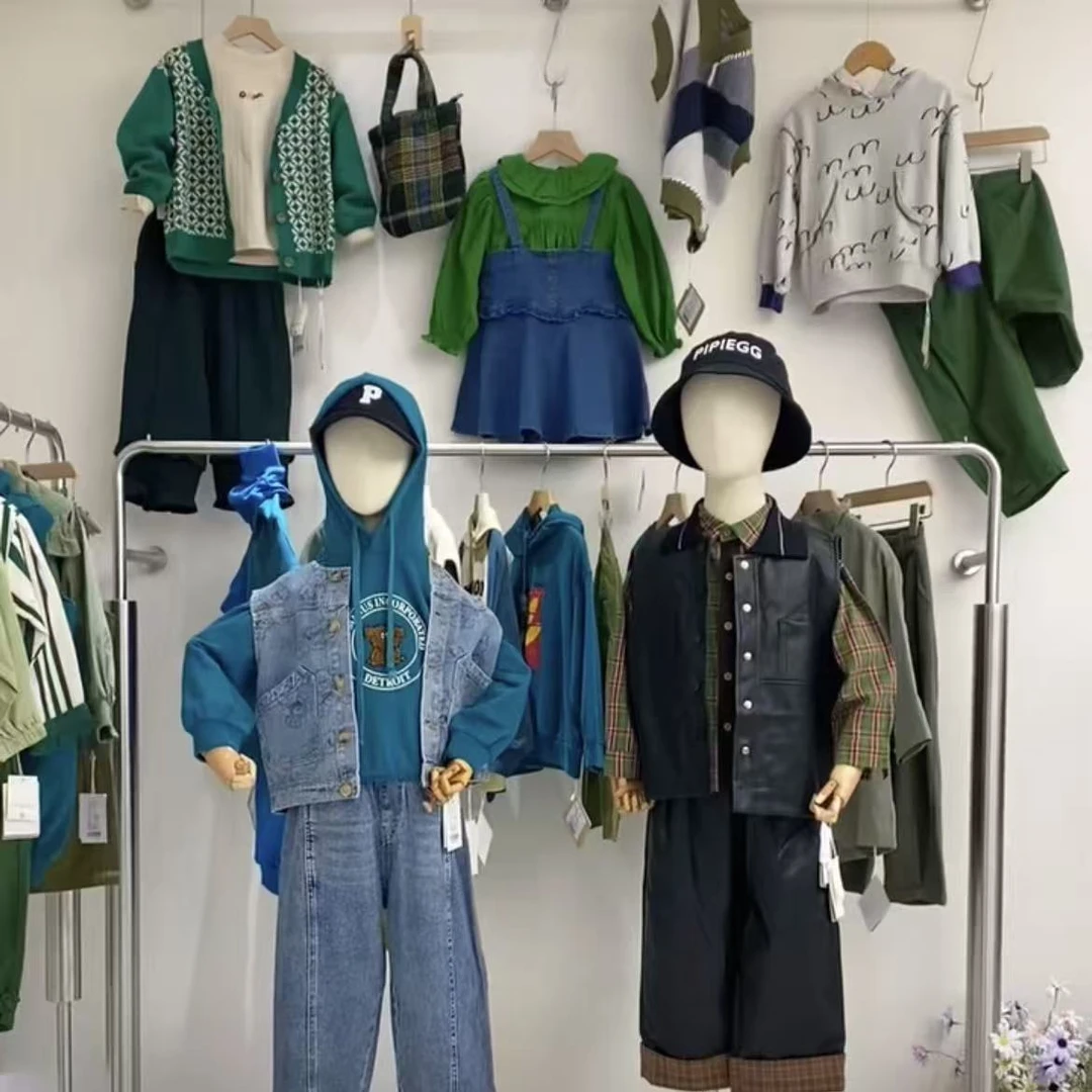 A6376#CYX-BBTN-021248童装黑色卫衣