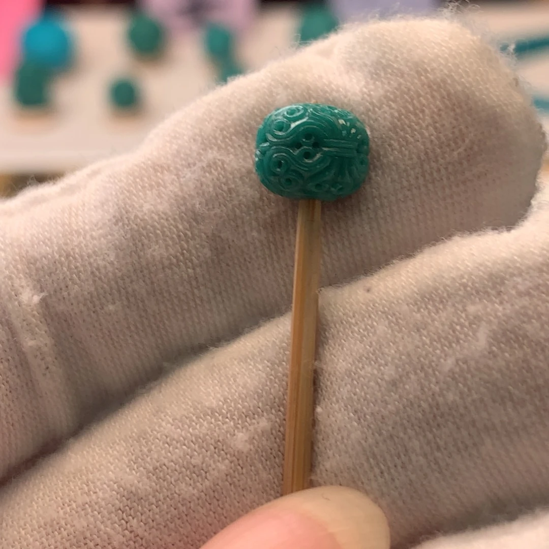 绿松石未镶嵌配饰j