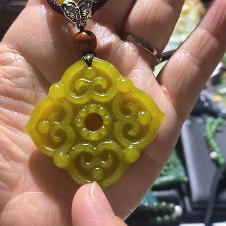 岫玉毛衣链未镶嵌