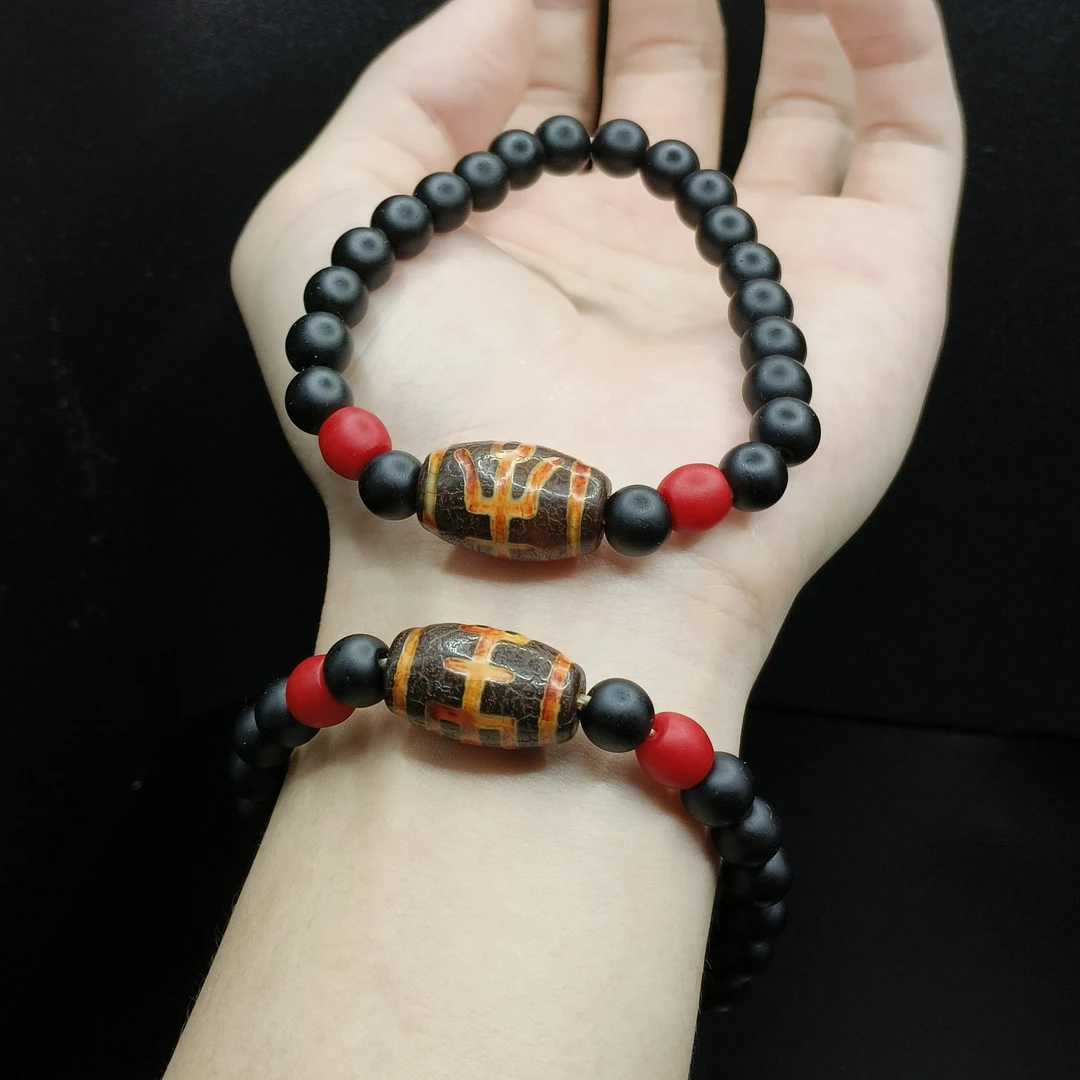 【东北哥精选】藏珠DIY手串GS【多样性发其一】约8-21*13mm