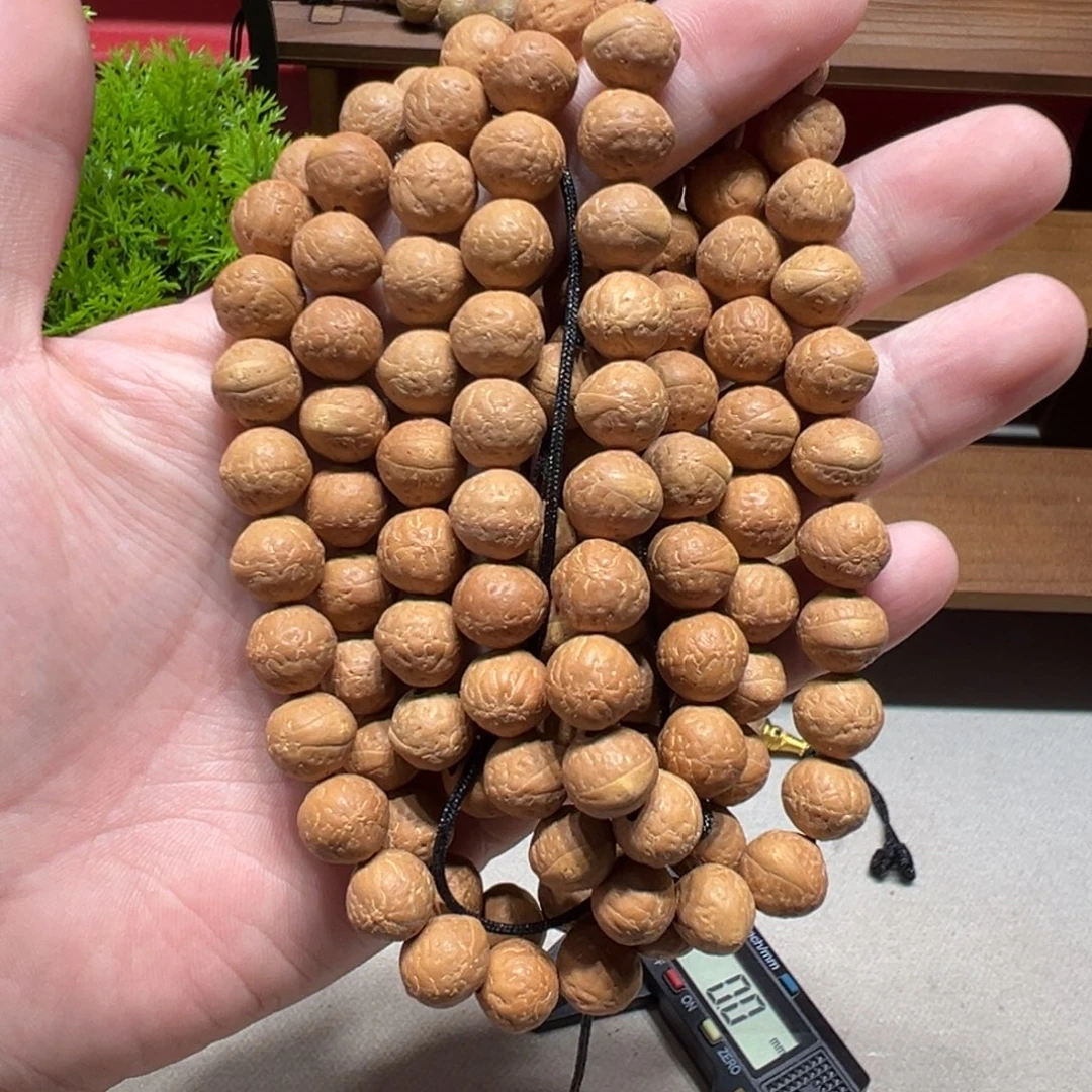 手串凤眼菩提11.5mm尼泊尔凤眼菩提108