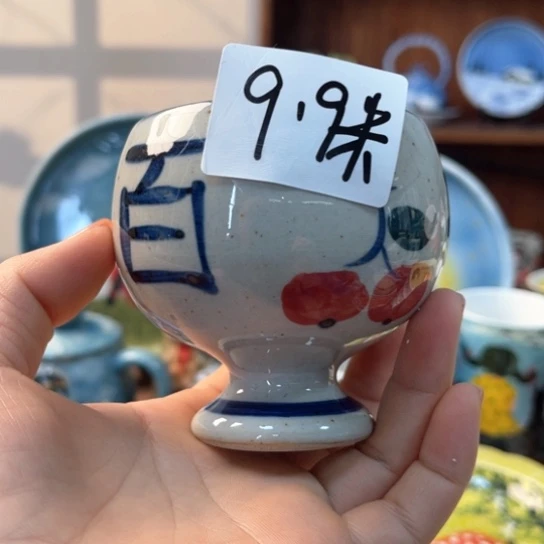 罐景德镇釉下手绘陶瓷