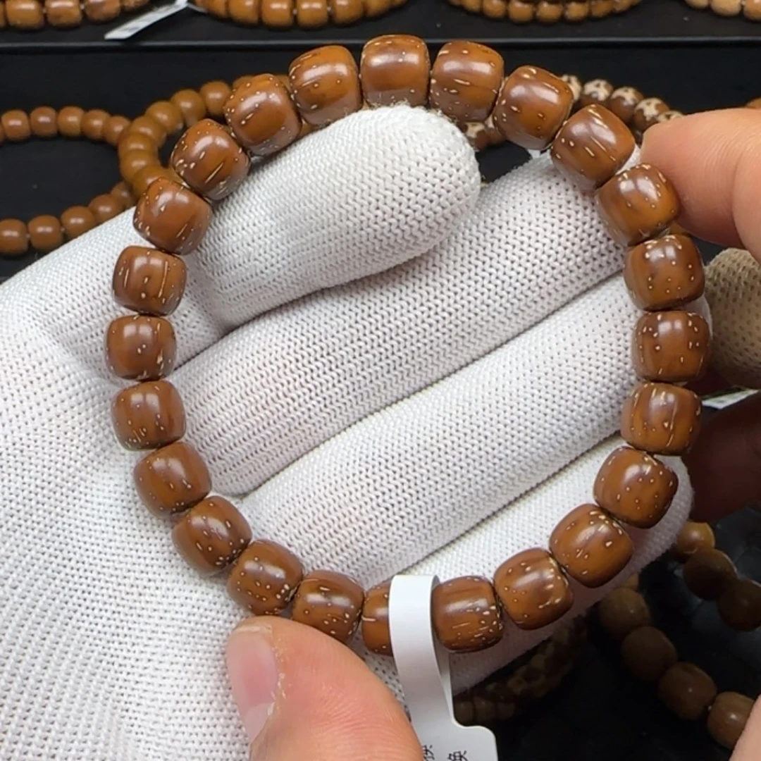 手串紫金鼠9.2mm实心老型（咖皮老料）105