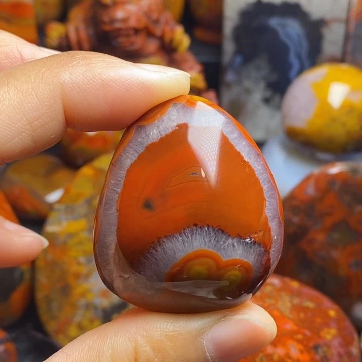 玛瑙/玉髓吊坠(不含链)未镶嵌