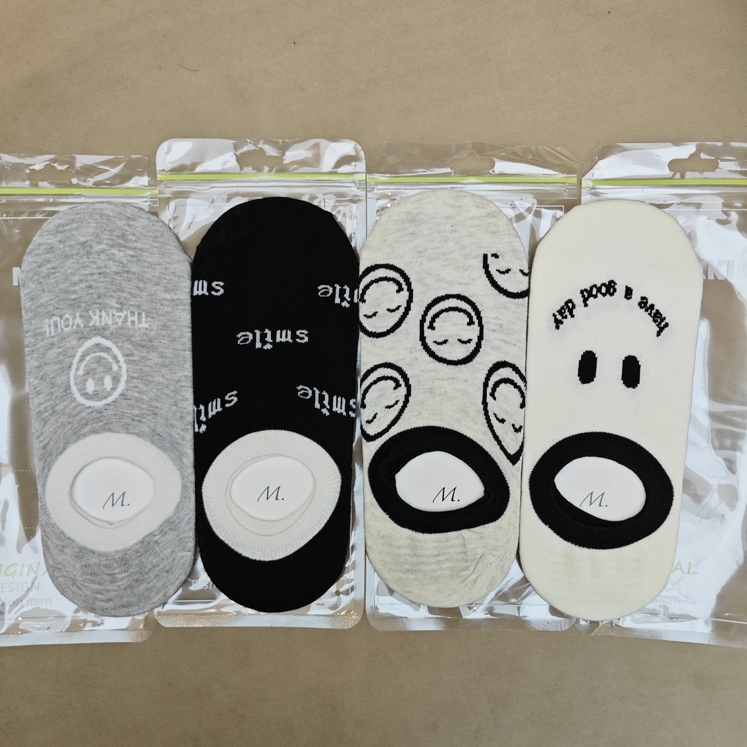 2025上新船袜薄款卡通袜子女船袜透气吸汗防滑不掉浅口短筒