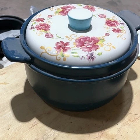 微瑕，明火，口径25厘米，高度15，5L