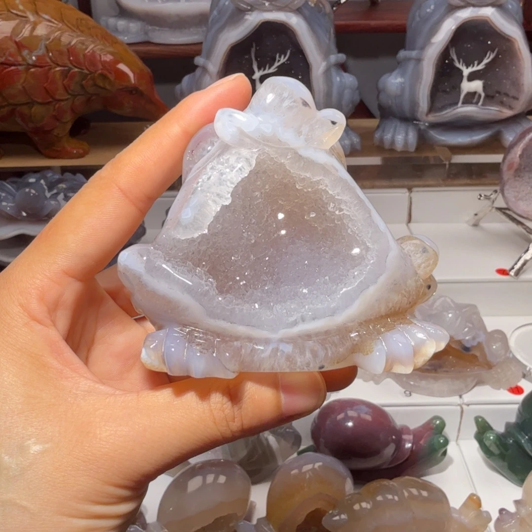 玛瑙/玉髓合金挂件