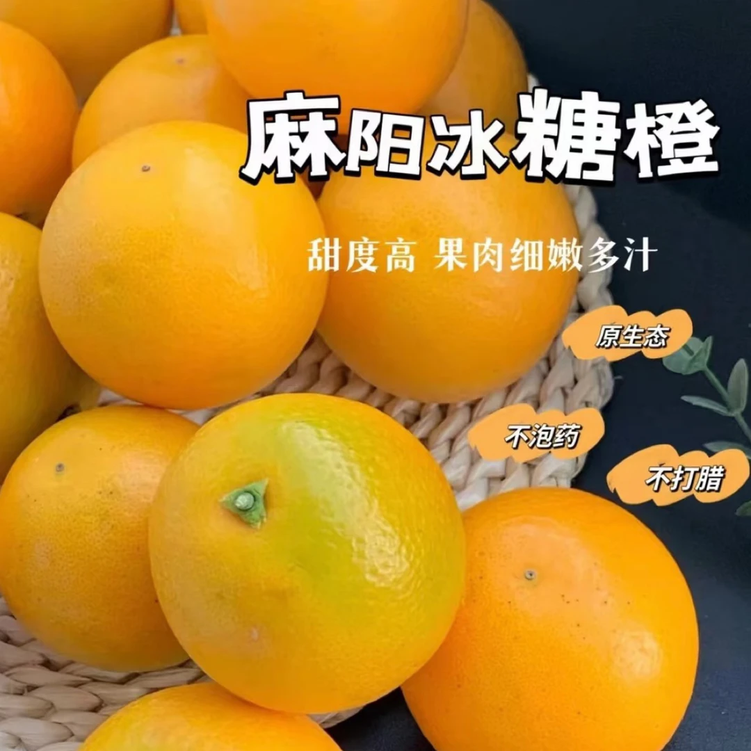 顺丰到家麻阳锦蜜冰糖橙橙子3斤