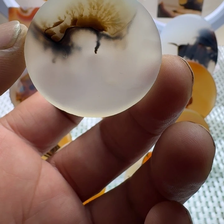 玛瑙/玉髓未镶嵌项链