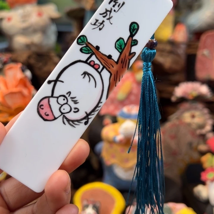 陶摆件小镇青花每日有新品