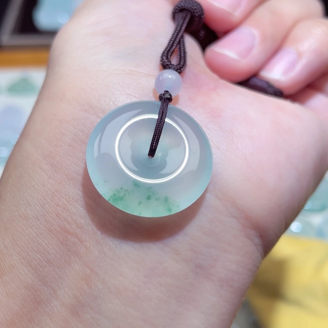 颈饰未镶嵌翡翠扣子