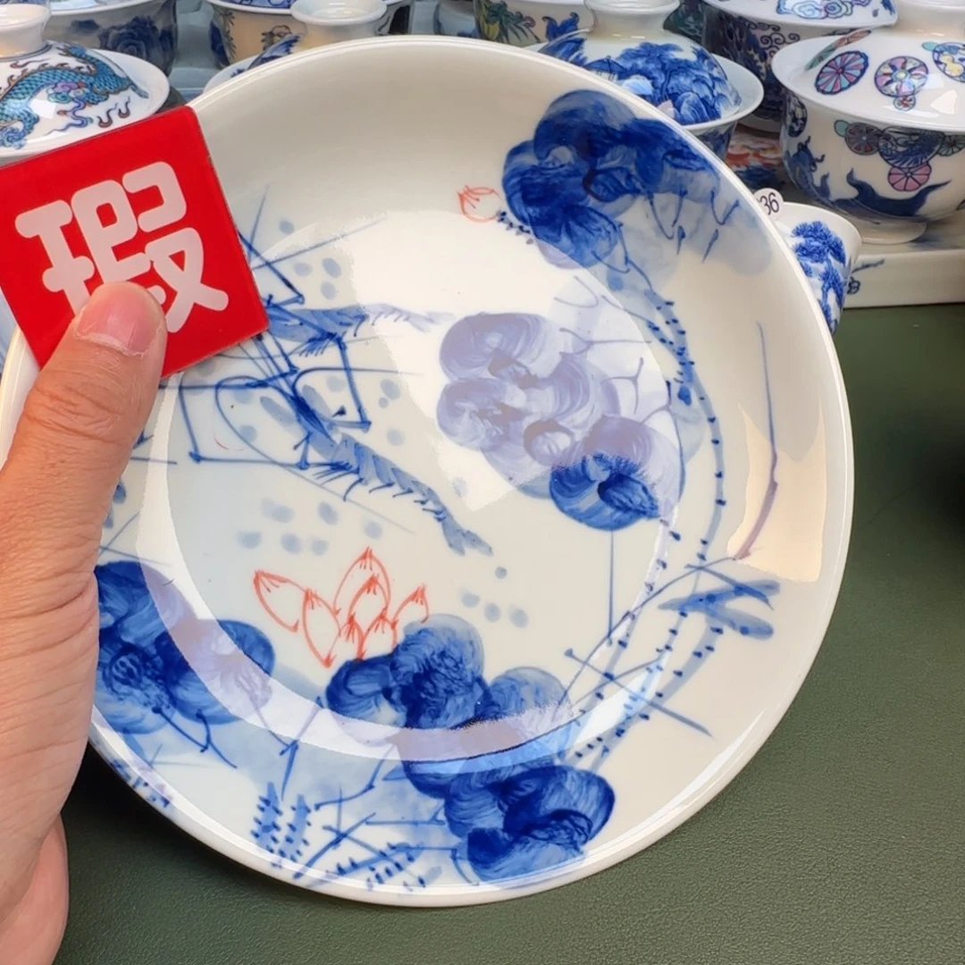 纯手工纯手绘茶具石头259