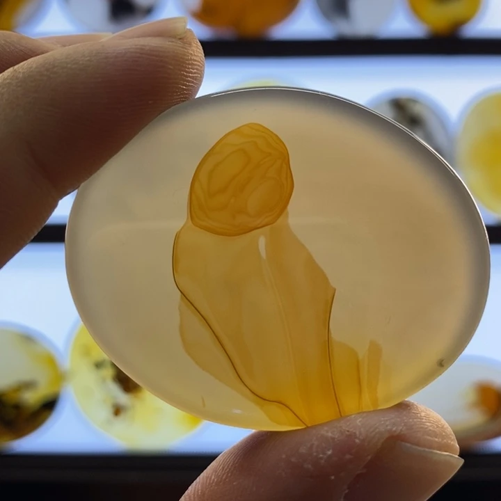 玛瑙/玉髓合金颈饰