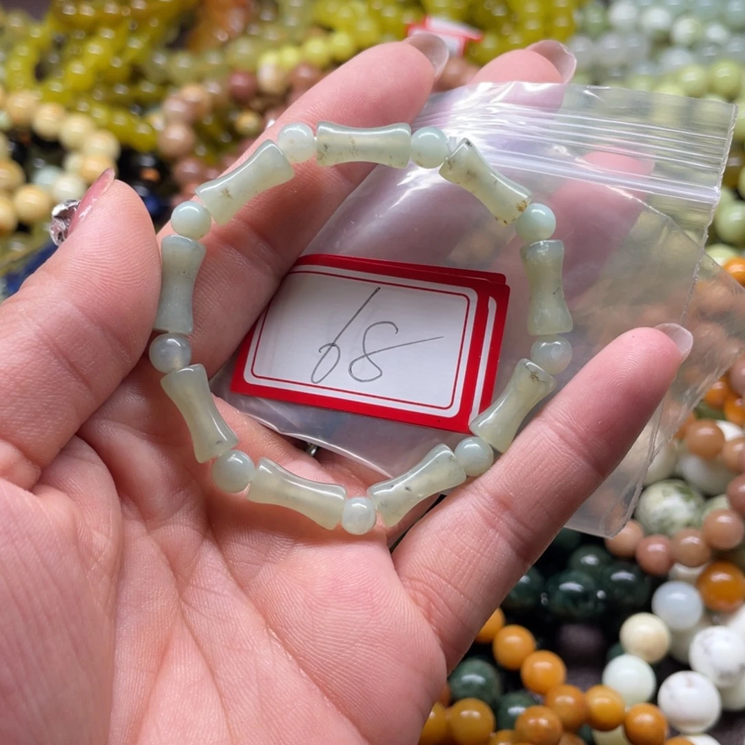 蛇纹石玉未镶嵌手串