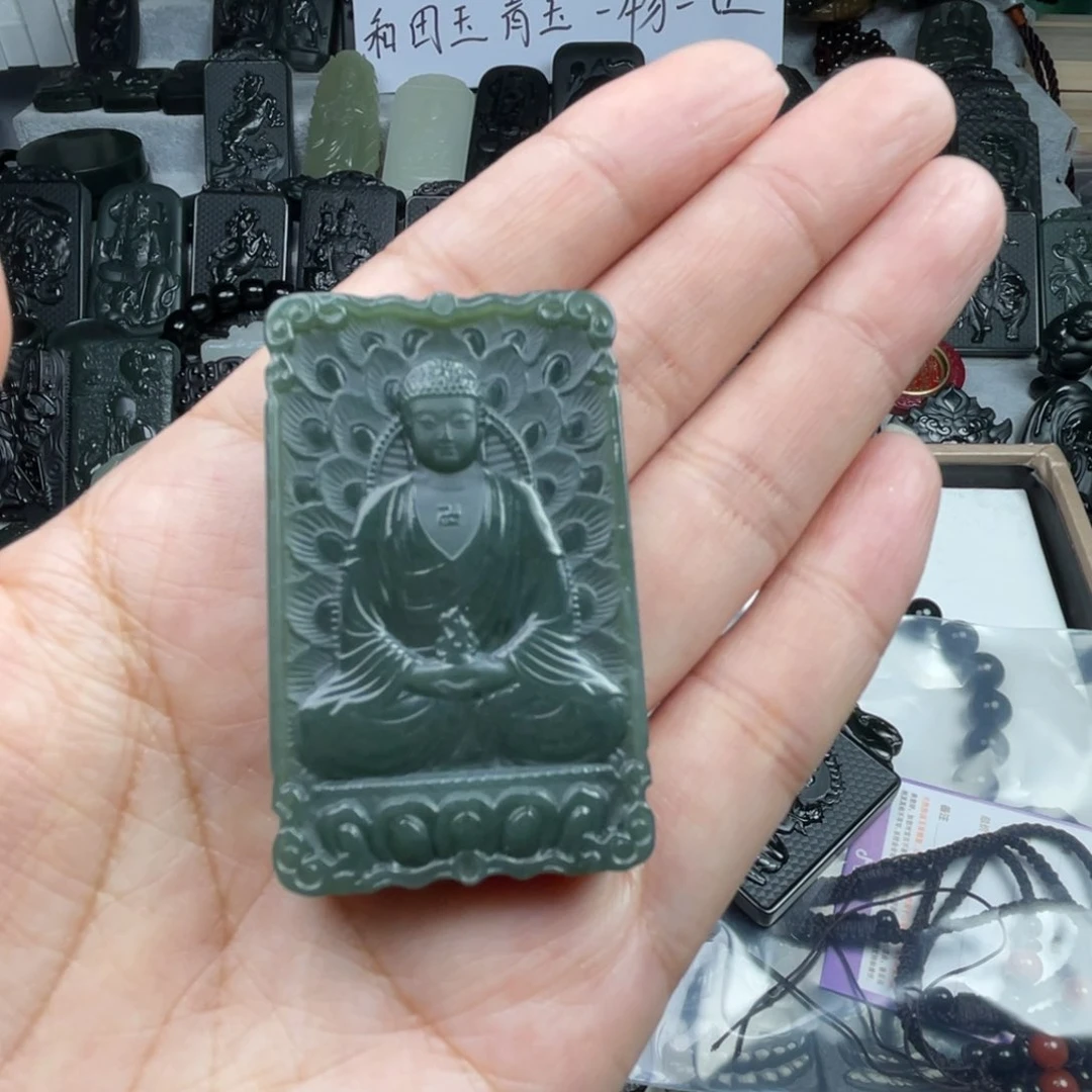 颈饰未镶嵌和田玉@*L