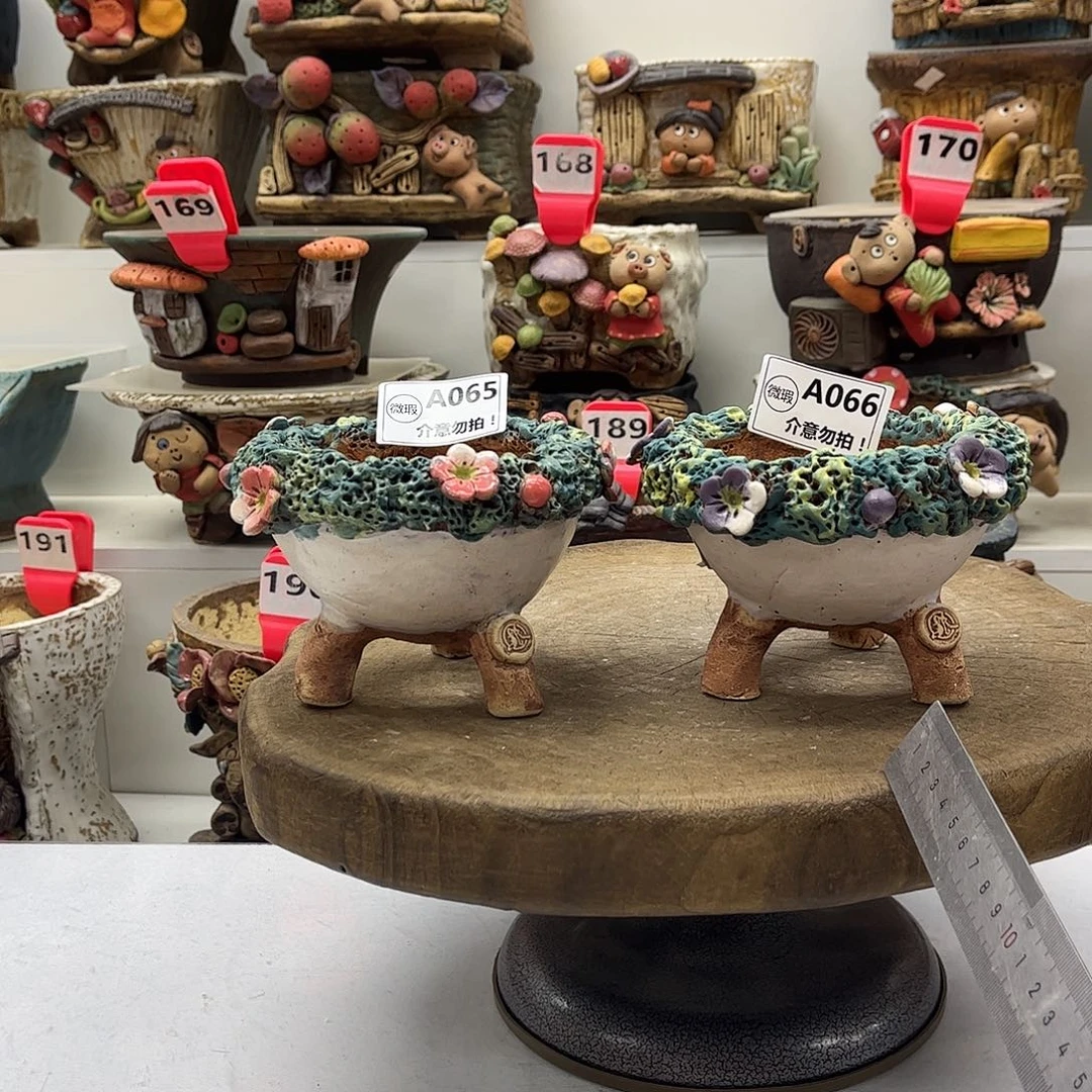 花盆065066白狐瑕疵福利