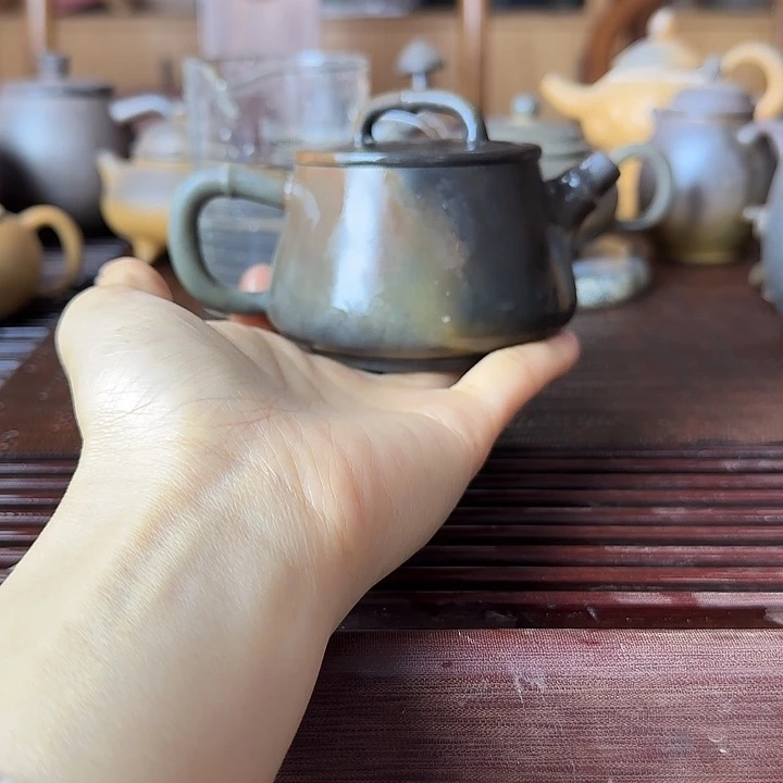 茶壶紫砂坭兴陶龙窑柴烧大寺