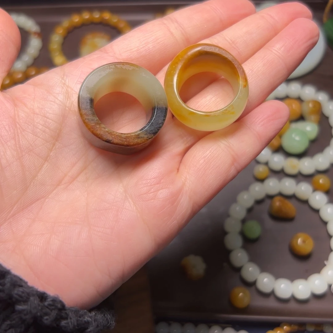 水***道和田玉未镶嵌颈饰