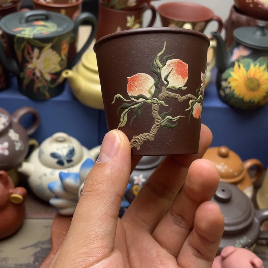 茶杯紫砂紫砂主人杯100cc