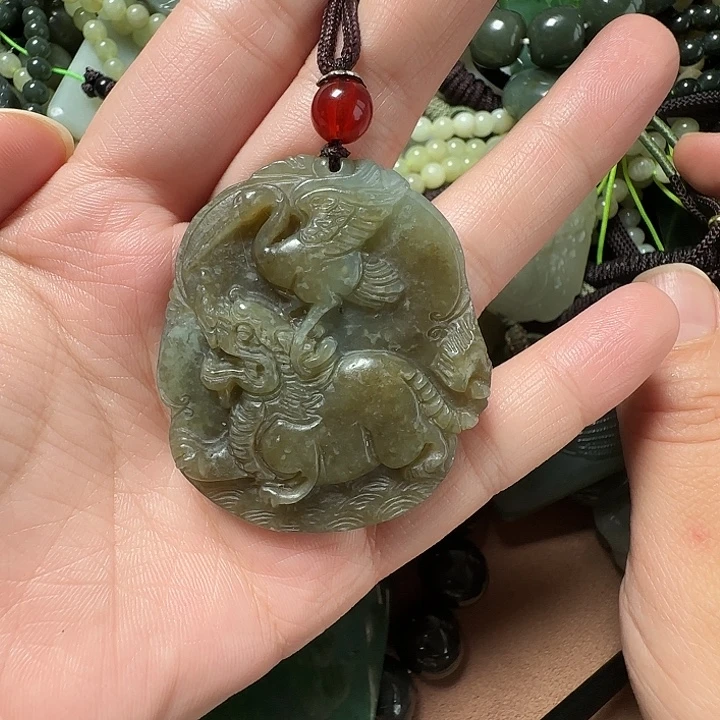颈饰未镶嵌和田玉