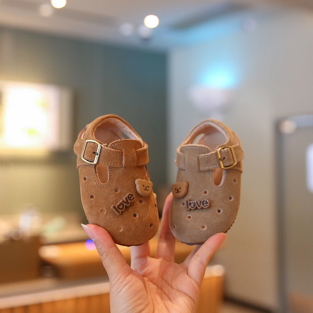 洞洞鞋凉鞋宝宝鞋子夏季新款女宝宝凉鞋软底婴儿学步鞋男宝小童鞋