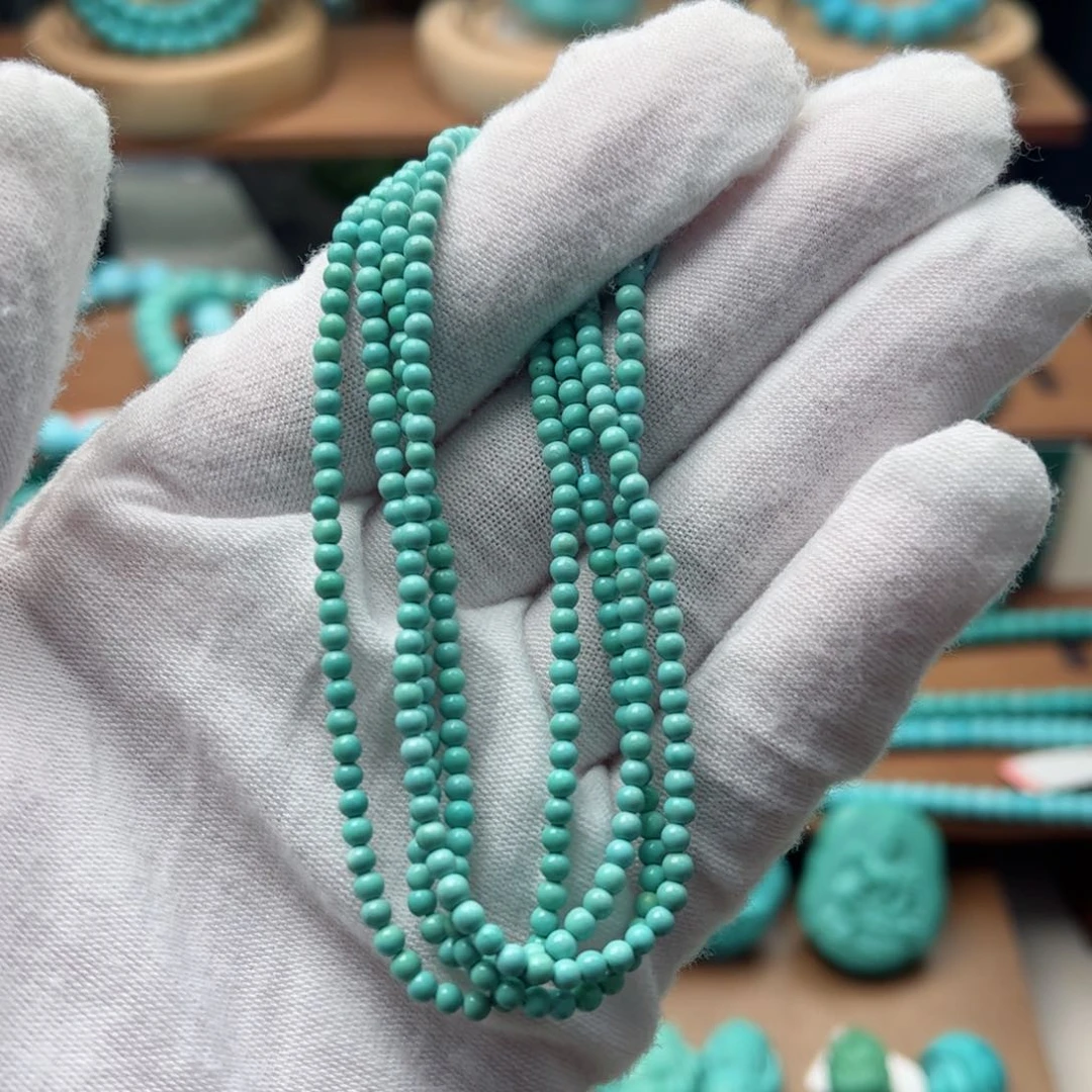 未镶嵌绿松石尺寸2.5mm