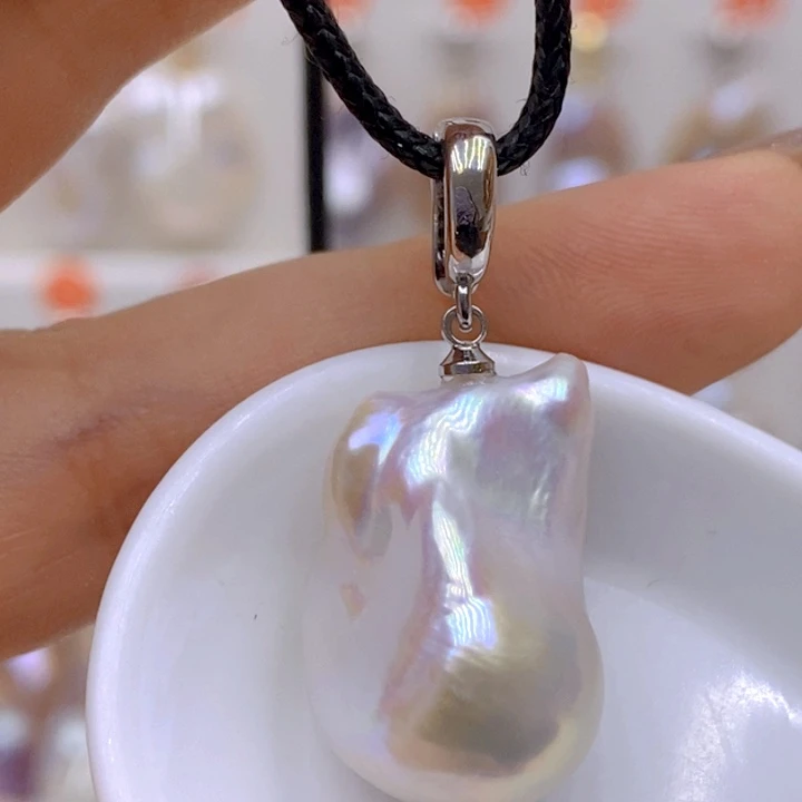 未镶嵌吊坠(赠链)淡水珍珠
